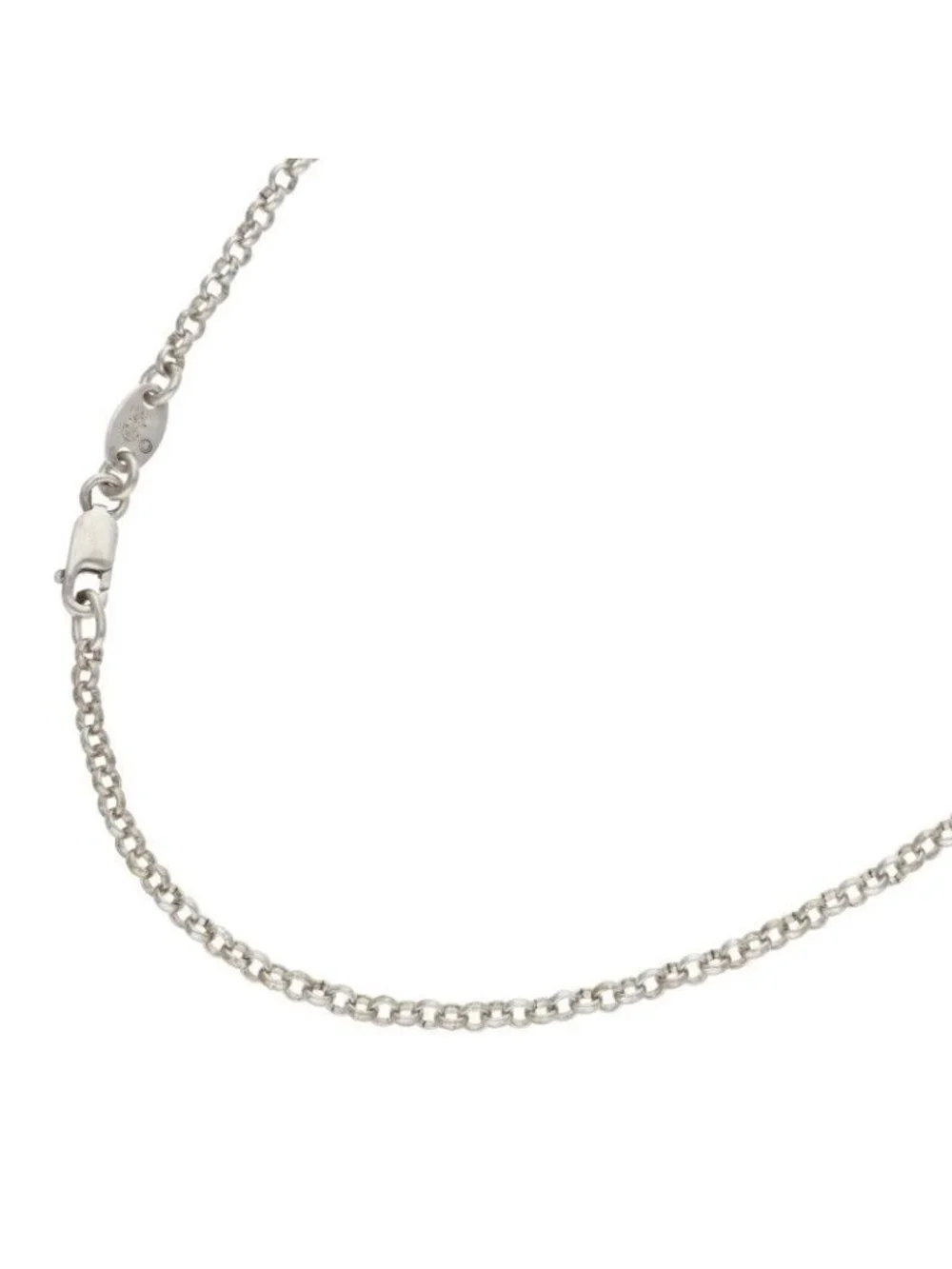 Chrome Hearts Neckchain Roll Chain Silver Necklace